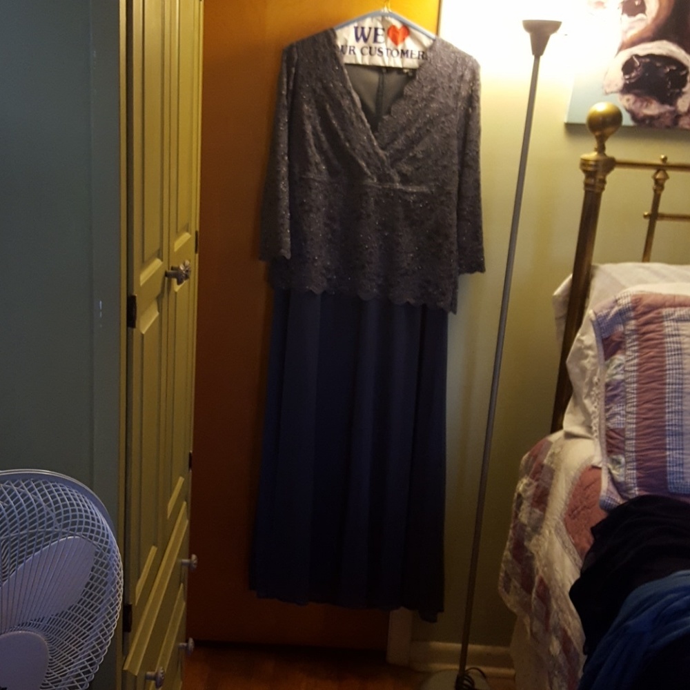 Grey onyx nite mother of the bride dress